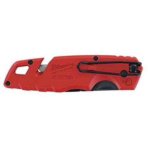Milwaukee 48-22-1501 Fastback Folding Utility Knife with Wire Stri...