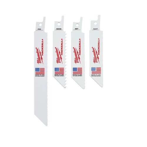 Milwaukee, 49-22-0220, 3/4In W HackzallTM Blade Set, 2 Pack, Sol...