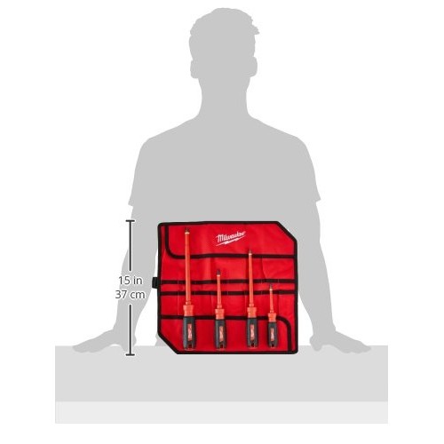 Milwaukee 48-22-2204 4-Piece Insulated Screwdriver