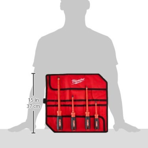 Milwaukee 48-22-2204 4-Piece Insulated Screwdriver