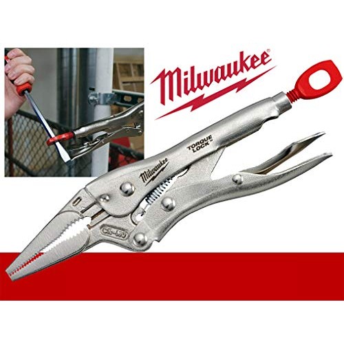 Milwaukee 48-22-3509 9-In Torque Lock Long Nose Locking Pliers