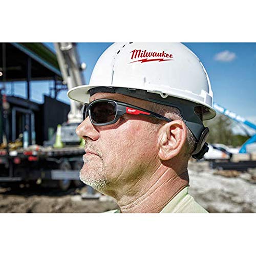 Milwaukee 48-73-2020 Performance Safety Glasses with Clear Lenses,...