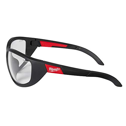 Milwaukee 48-73-2020 Performance Safety Glasses with Clear Lenses,...