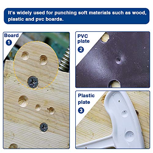MIMIVIVA Countersink Drill Bit, Countersink Drill Bit Set with 82 ...