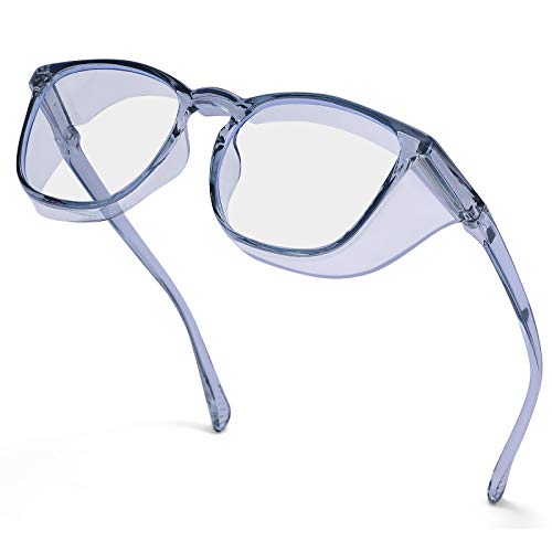 Protective Eyewear Safety Goggles Clear Anti-fog/Anti-Scratch Safe...