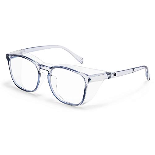 Protective Eyewear Safety Goggles Clear Anti-fog/Anti-Scratch Safe...