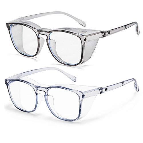 Protective Eyewear Safety Goggles Clear Anti-fog/Anti-Scratch Safe...