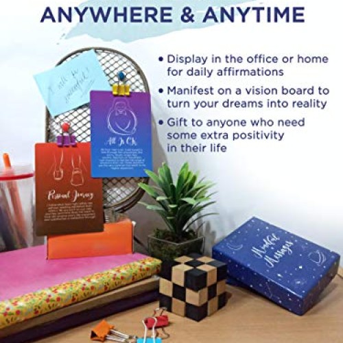 Mindful Messages Positive Affirmations Meditation Self Care Cards