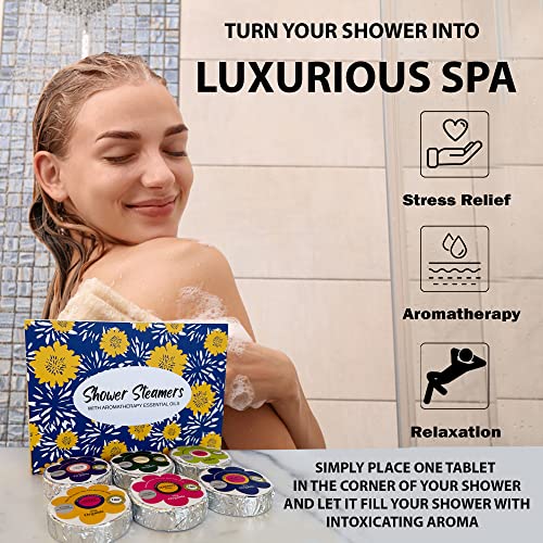 Shower Steamers for Women, 24pc Shower Bombs Aromatherapy Gift Set...