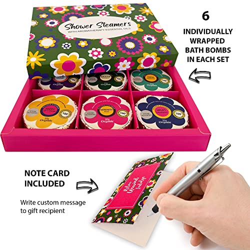 Shower Steamers for Women, 24pc Shower Bombs Aromatherapy Gift Set...