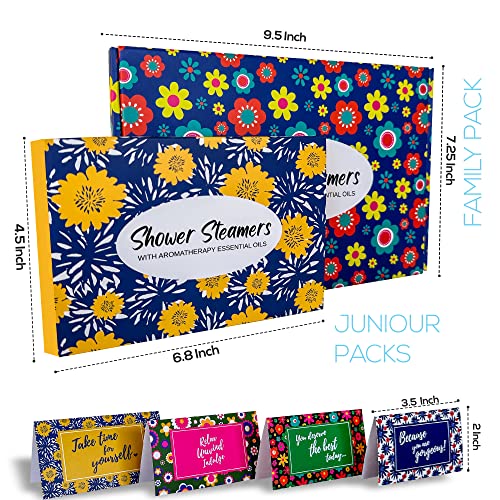 Shower Steamers for Women, 24pc Shower Bombs Aromatherapy Gift Set...