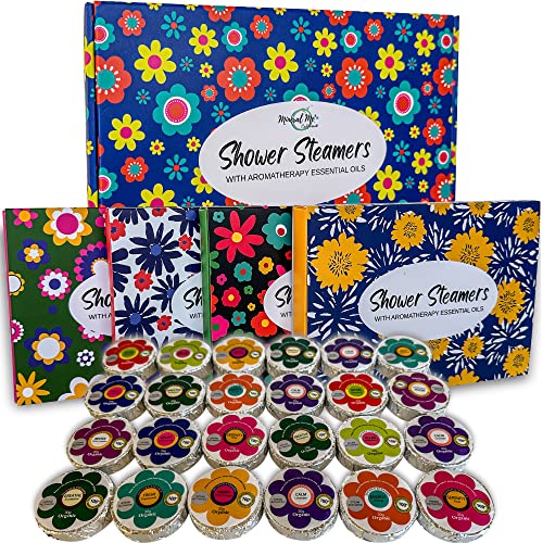 Shower Steamers for Women, 24pc Shower Bombs Aromatherapy Gift Set...