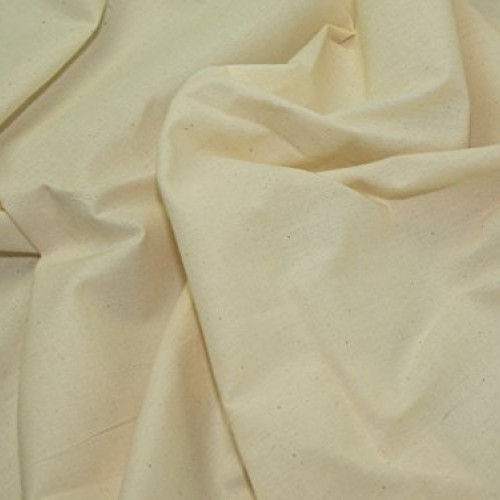 Minerva Crafts Medium Weight Calico Fabric Cream - per metre