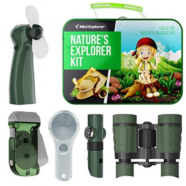 Explorer Kit for Kids - Camping Gear & Outdoor Exploration Gift - ...