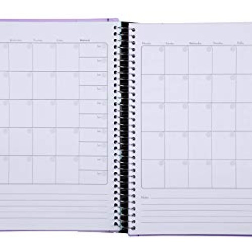 Mintra Office Durable PREMIUM Spiral Notebook - Fabric Covered Coi...