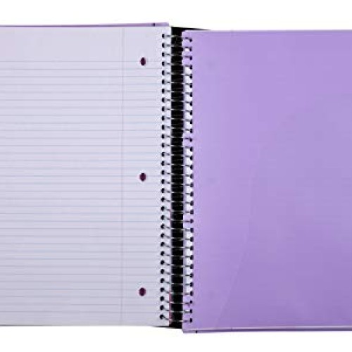 Mintra Office Durable PREMIUM Spiral Notebook - Fabric Covered Coi...
