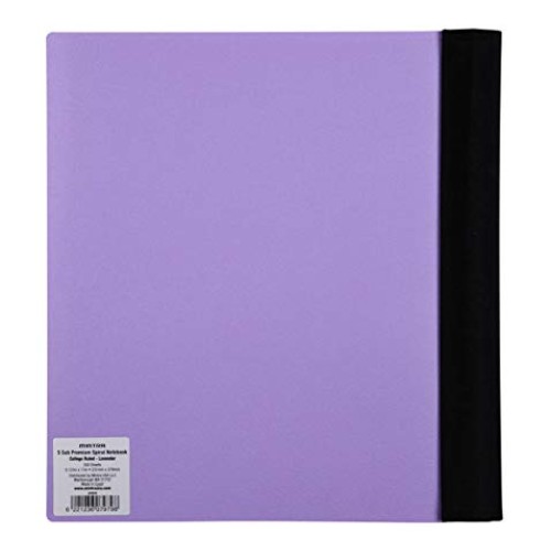 Mintra Office Durable PREMIUM Spiral Notebook - Fabric Covered Coi...
