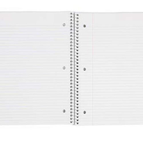 Mintra Office Durable Spiral Notebooks -1 Subject, 100 Sheets, Pol...