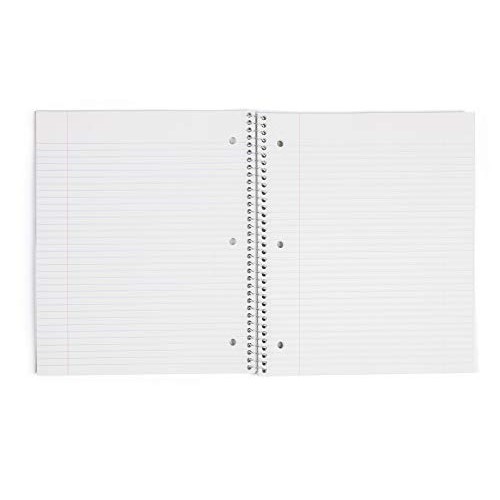 Mintra Office Durable Spiral Notebooks -1 Subject, 100 Sheets, Pol...