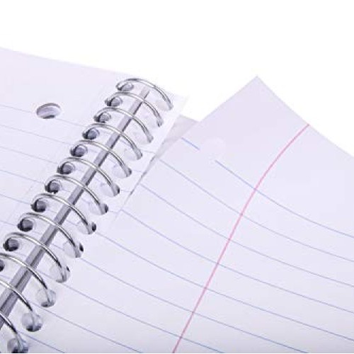 Mintra Office Durable Spiral Notebooks -1 Subject, 100 Sheets, Pol...
