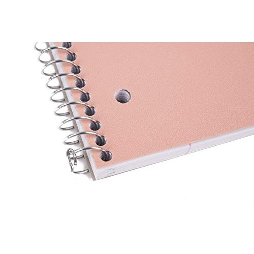 Mintra Office Durable Spiral Notebooks -1 Subject, 100 Sheets, Pol...