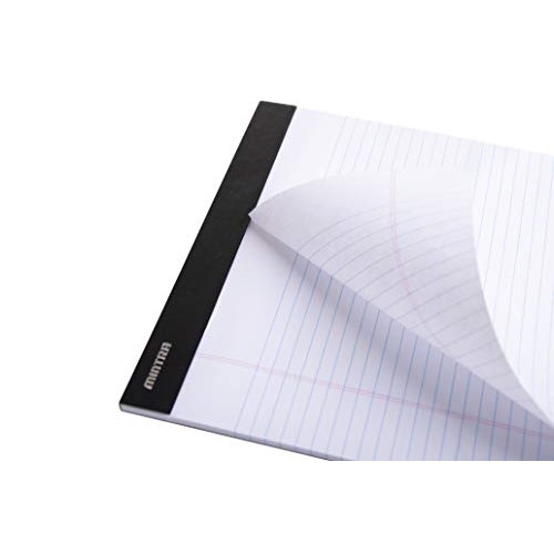 Mintra Office Legal Pads - BASIC WHITE 6pk, 8.5in x 11in, NARROW...