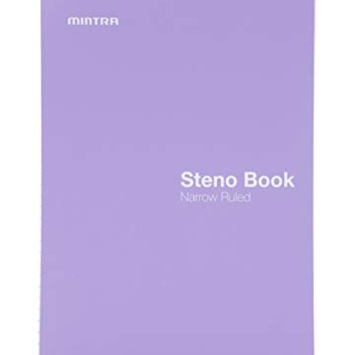 Mintra Office Steno Books - Pastel 8 Pack, Narrow Ruled Paper, 6 ...