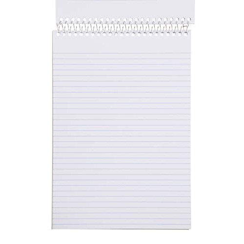 Mintra Office Steno Books - Pastel 8 Pack, Narrow Ruled Paper, 6 ...