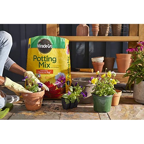 Miracle-Gro 75651300 Potting Mix, 1-Cubic Foot