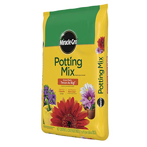 Miracle-Gro 75651300 Potting Mix, 1-Cubic Foot