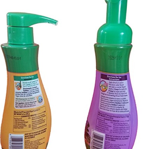 Miracle-Gro Blooming Houseplant Food, 8 oz & Miracle-Gro Succulent...