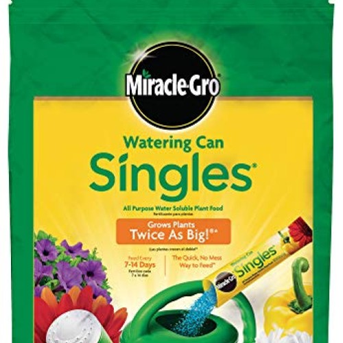 Miracle-Gro Watering Can Singles All Purpose Water Soluble Plant F...
