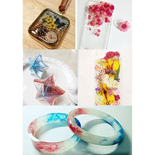 Miraclekoo UV Resin UV Curing Epoxy Resin Hard UV Glue Ultraviolet...