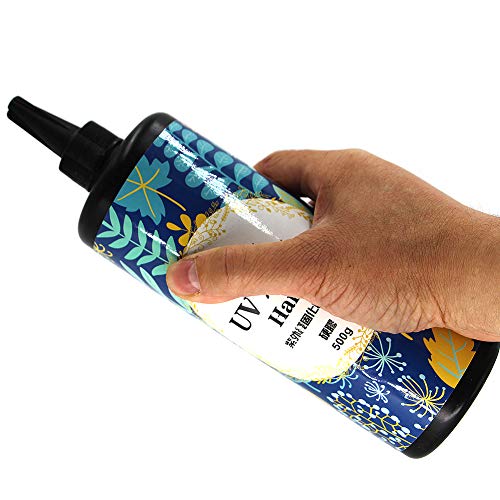 Miraclekoo UV Resin UV Curing Epoxy Resin Hard UV Glue Ultraviolet...