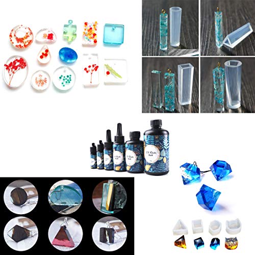 Miraclekoo UV Resin UV Curing Epoxy Resin Hard UV Glue Ultraviolet...