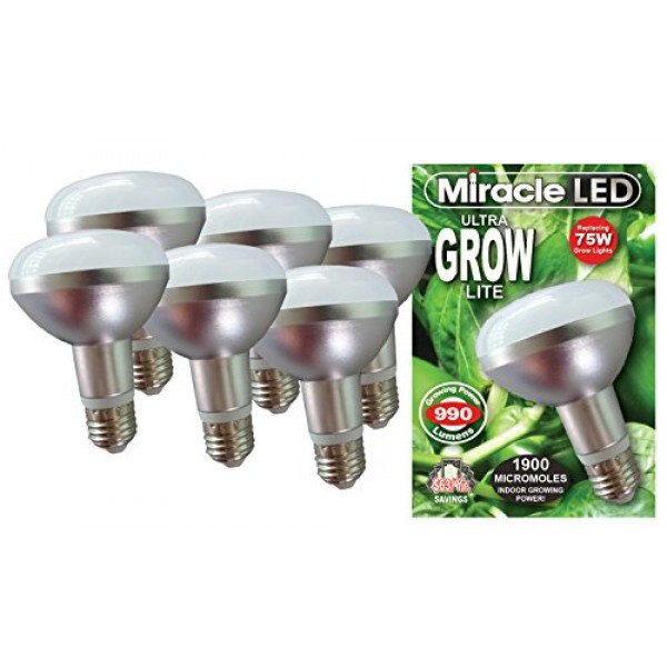Miracle LED 604761 150W Ultra Grow Lite, Full Spectrum Hydroponi...