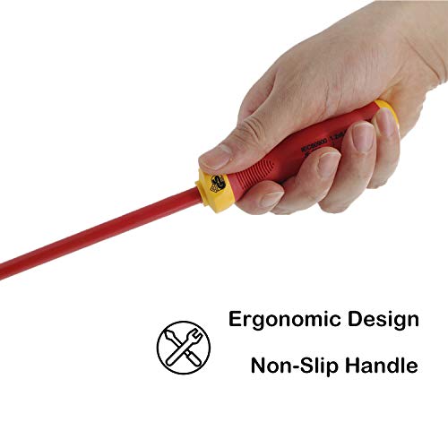 Insulated Screwdriver Set, KUNTICA 1000V VDE Insulated Electrician...