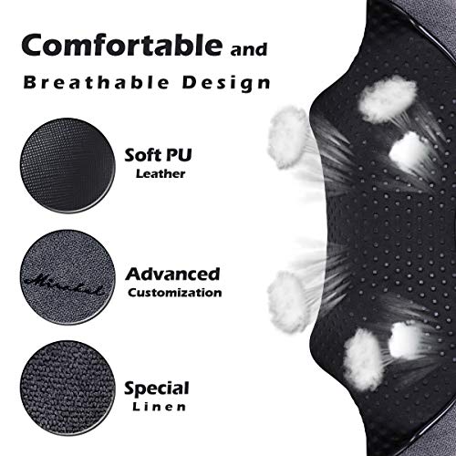 Shiatsu Electric Massager with Heat, Kneading Massage Pillow for N...