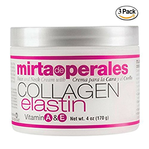 Mirta de Perales Collagen Elastin Cream, 4 oz Pack of 3