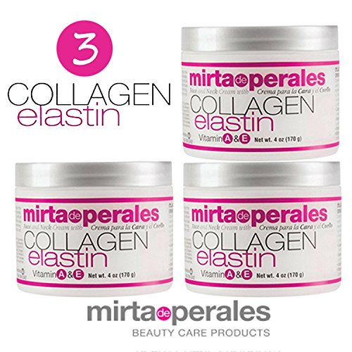 Mirta de Perales Collagen Elastin Cream, 4 oz Pack of 3