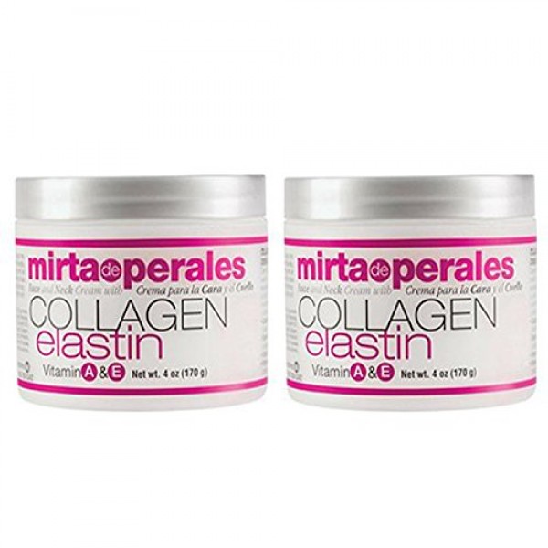 Mirta De Perales Collagen Elastin Cream 4 Oz. 2-PACK