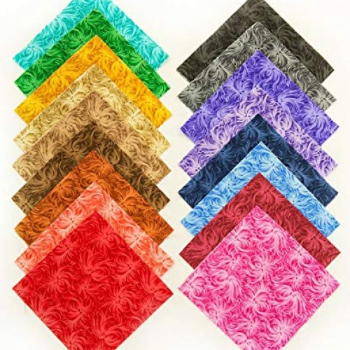 102 Feathered pre cut charm pack 5 squares 100% cotton fabric qui...