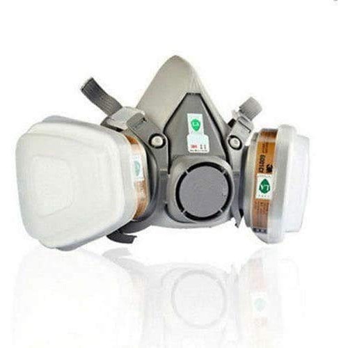 7 in1 Half Face Cover Facepiece Mouse Cover 6200 Spray Paint Prote...