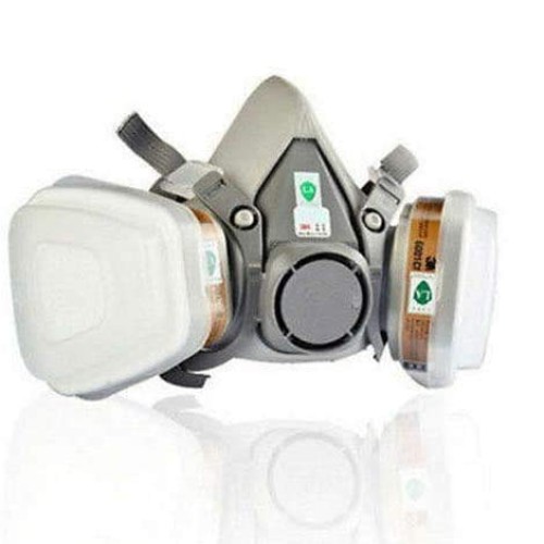 7 in1 Half Face Cover Facepiece Mouse Cover 6200 Spray Paint Prote...