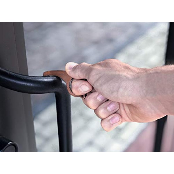 Brio Key Portable Hygienic Hand Tool Door Opener Antimicrobial Copper EDC Key 