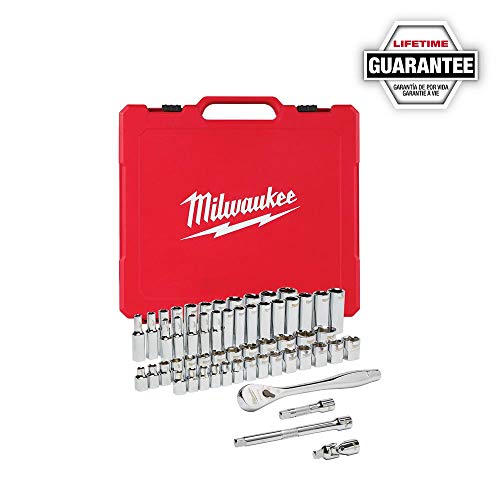 Milwaukee 3/8 in. Drive SAE/Metric Ratchet and Socket Mechanics To...