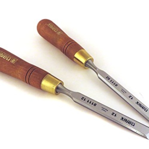 Narex Right & Left 12 mm 1/2 Skew Paring Chisels 81112/811162