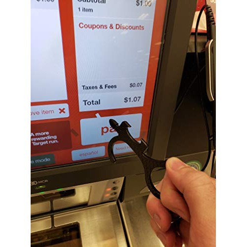 OctoValue Contactless Door Opener Tool Keychain | No Touch Door Op...