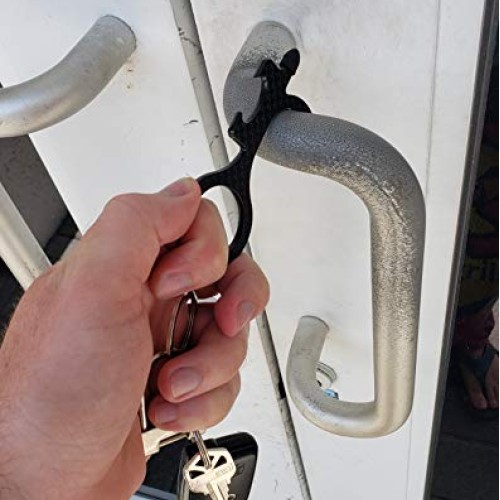 OctoValue Contactless Door Opener Tool Keychain | No Touch Door Op...
