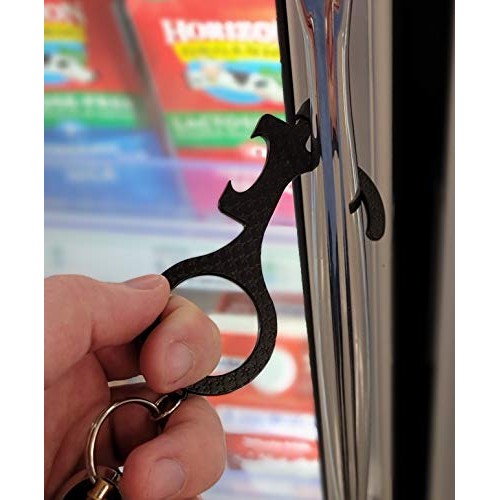 OctoValue Contactless Door Opener Tool Keychain | No Touch Door Op...